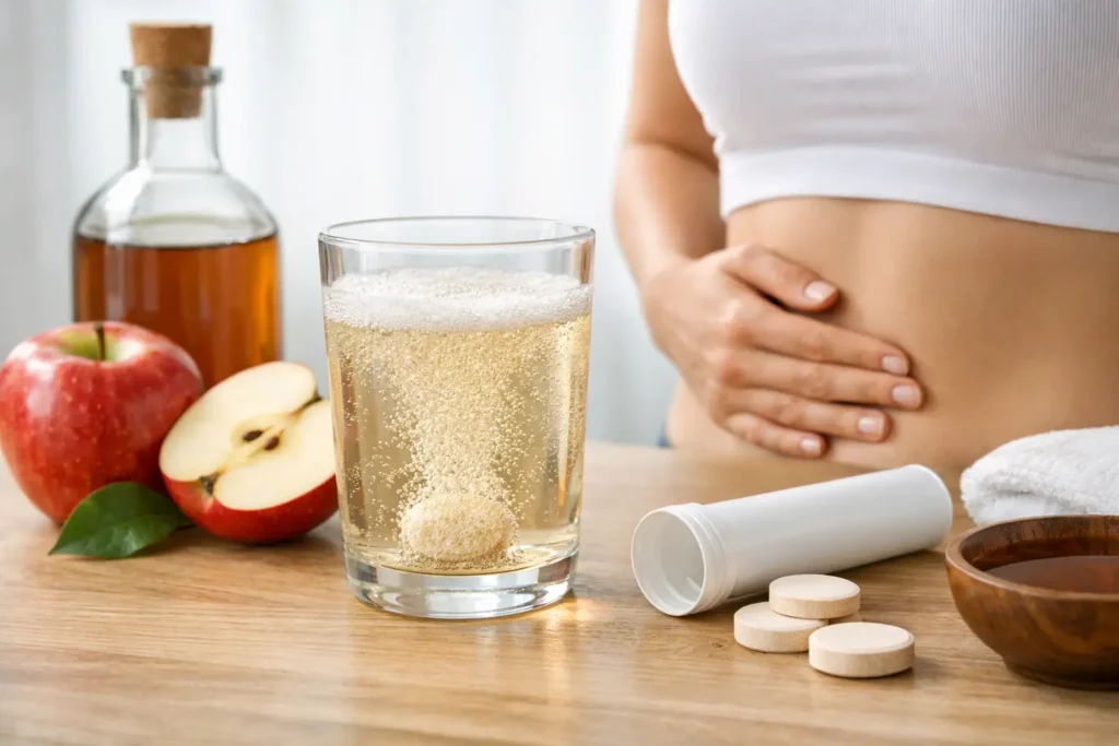 ACV Effervescent Tablets for Bloating: Do They Help?