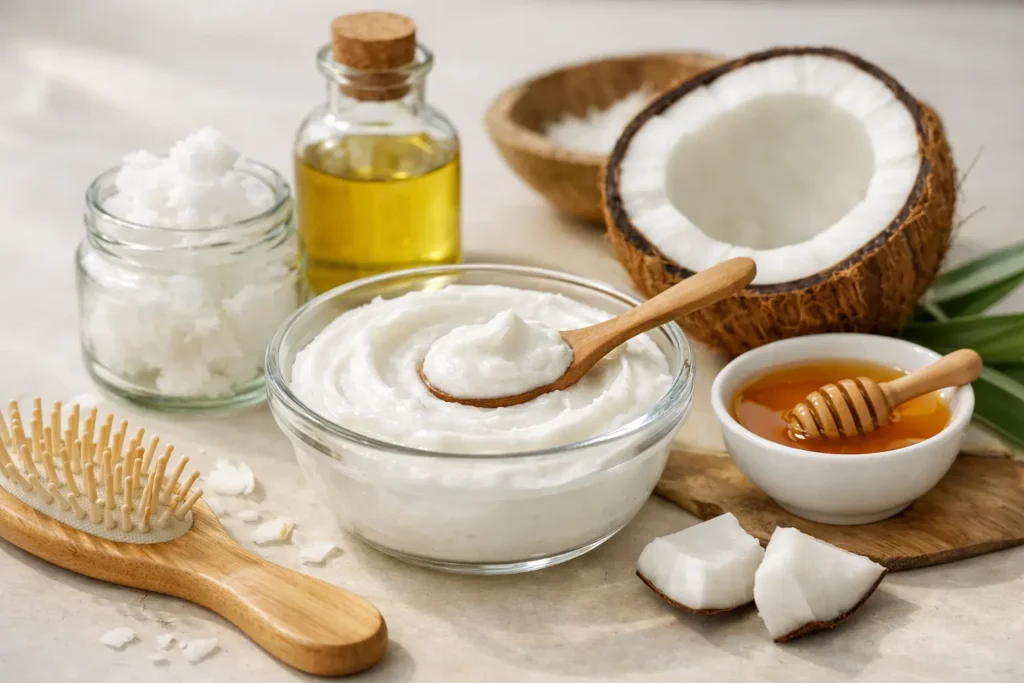 Best Coconut Oil Hair Mask Recipe