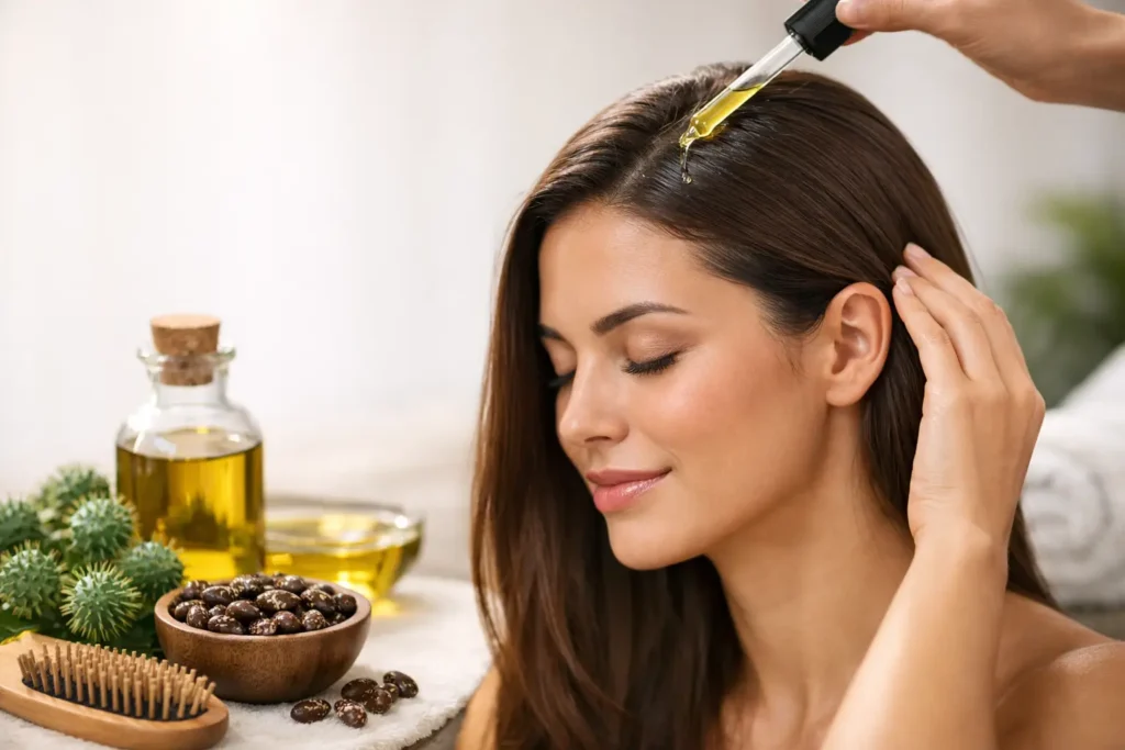 Castor Oil Hair Oiling Routine That Works