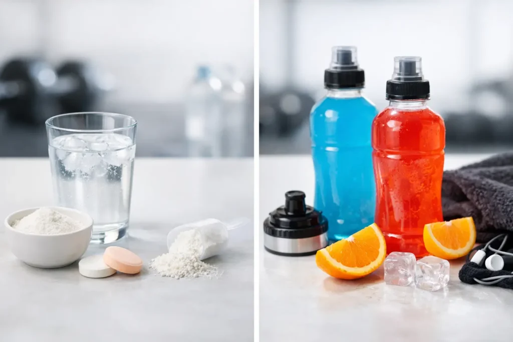 Electrolytes vs Sports Drinks for Hydration