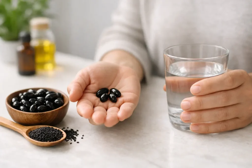 How to Take Black Seed Oil Softgels Right