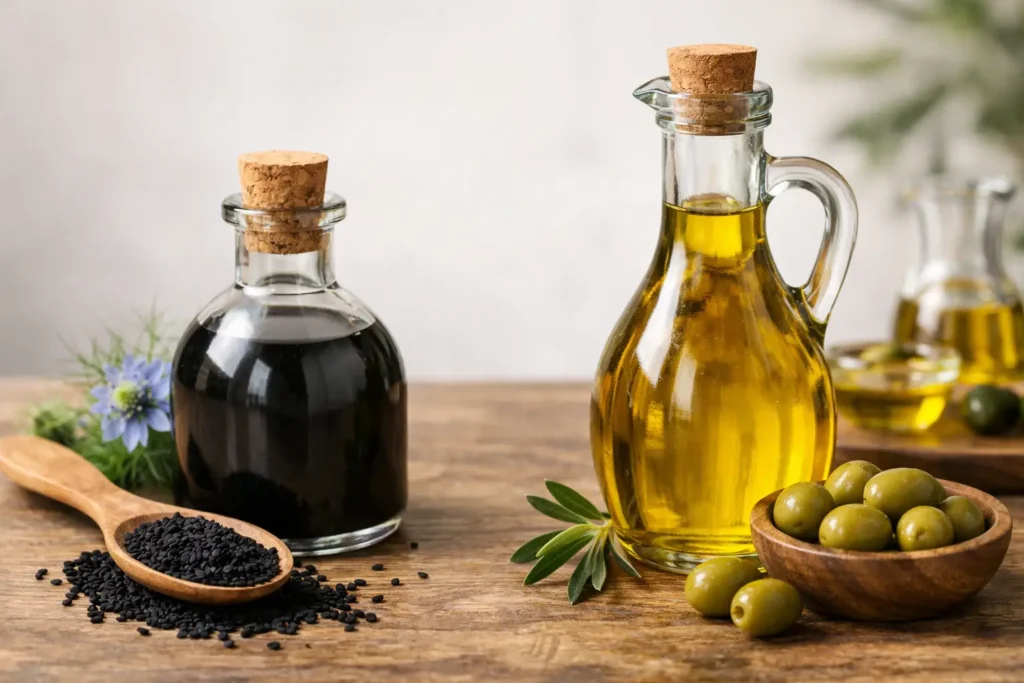 Black Seed Oil vs Olive Oil: Which Fits Best?