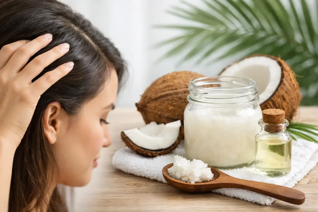 Organic Coconut Oil for Dry Scalp: Does It Work?