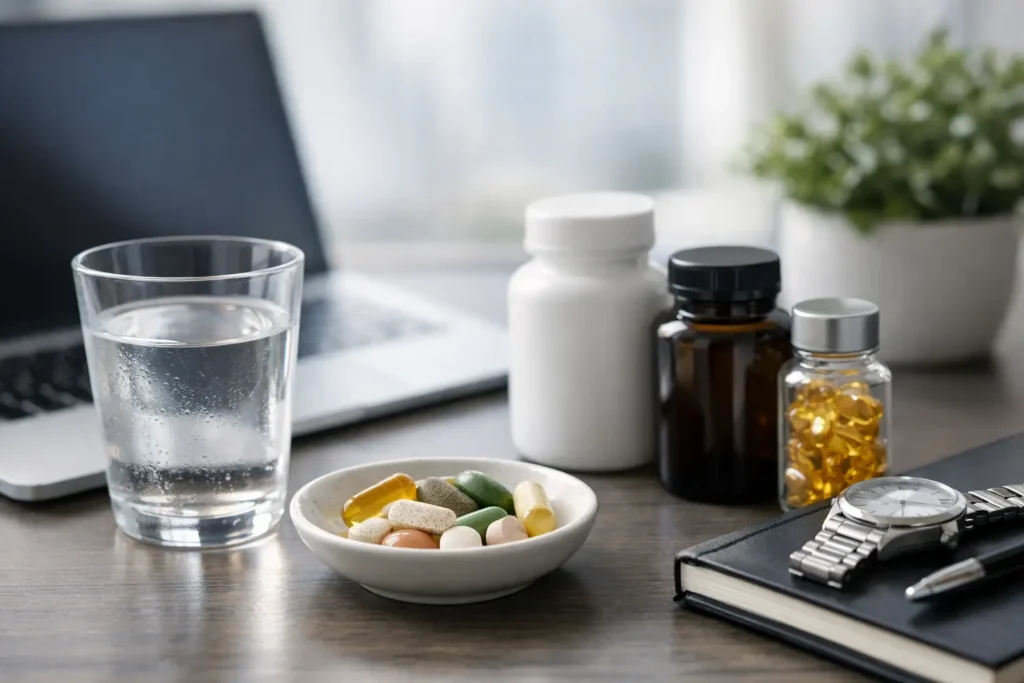 Daily Supplement Routine for Professionals