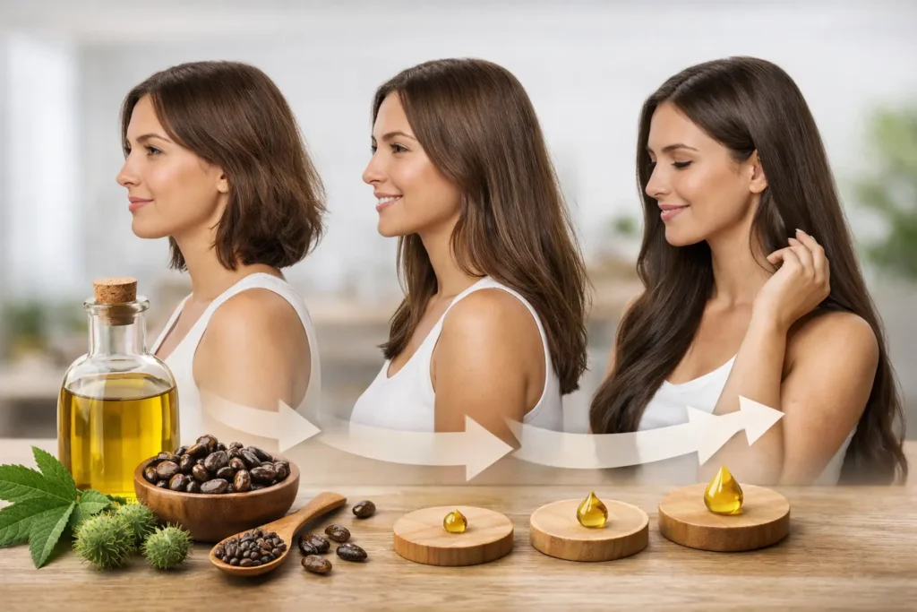 Castor Oil Hair Results Timeline and What to Expect