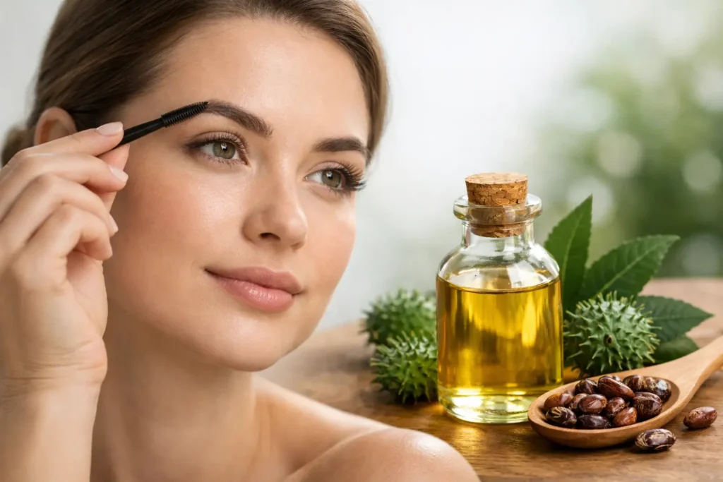 Does Organic Castor Oil for Eyebrows Help?