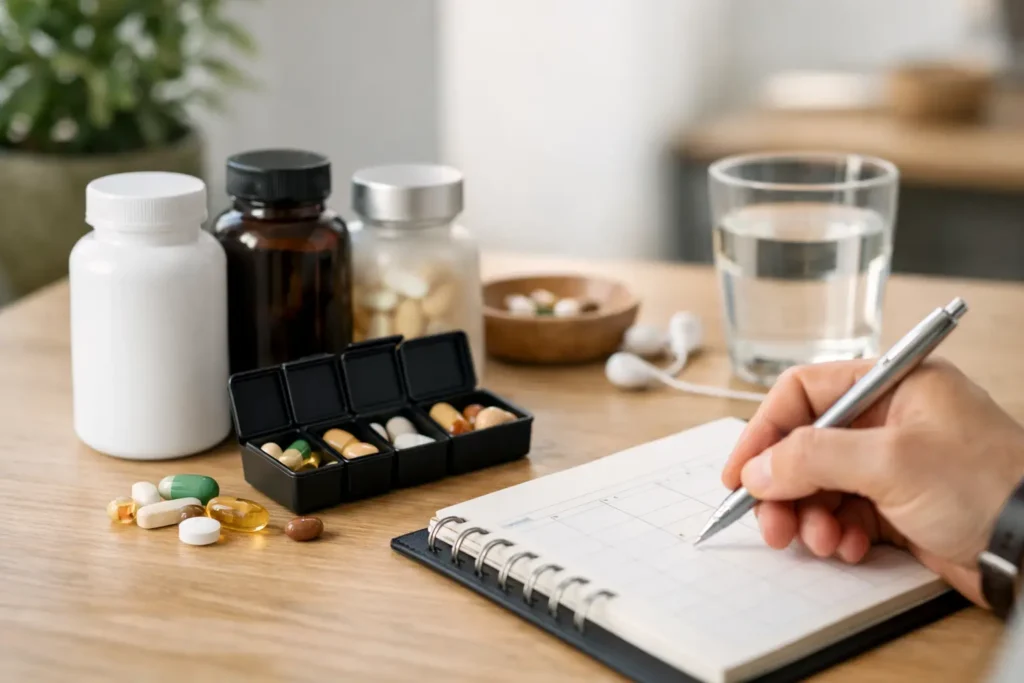 How to Build Supplement Routine That Sticks