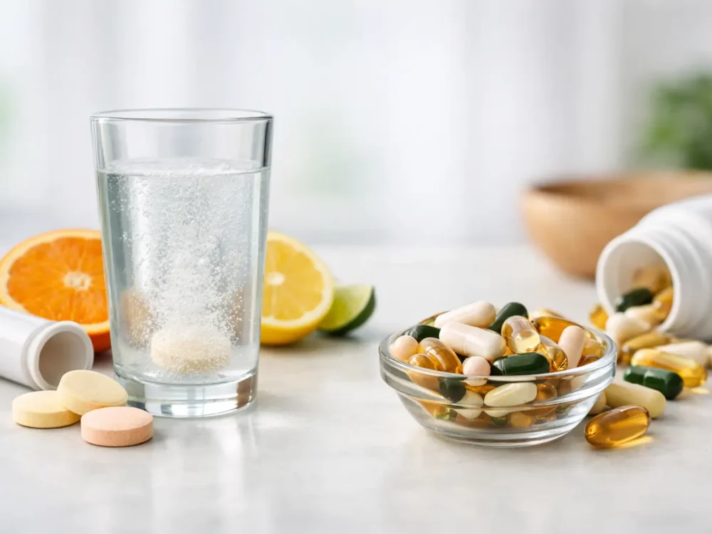 Effervescent Vitamins Versus Capsules for Daily Use